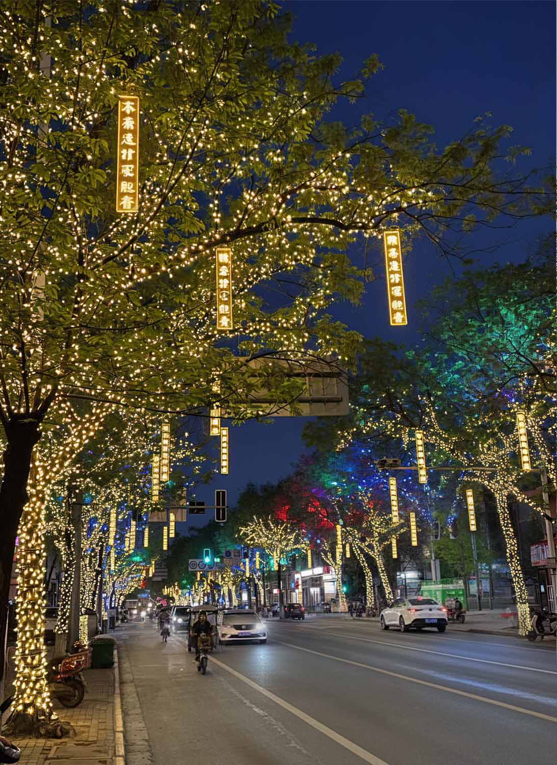灵感广场|AI生成夜景灯光效果图案例与提示词模板 | AnyLight